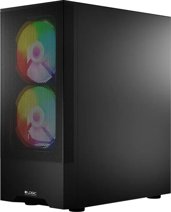 Logic Concept Arya ARGB Black, Glasfenster
