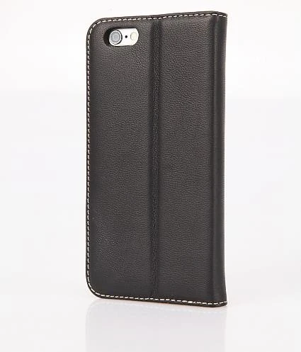 Emporia Book Sytle Case Schafleder für Apple iPhone 7 schwarz