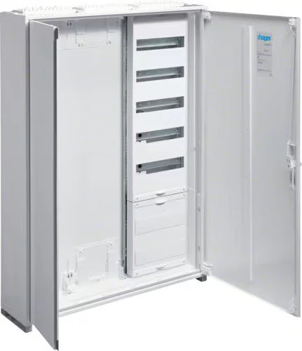 Hager Systemschrank, univers Z, 1100x800x205mm, SKII, IP44, VF 5-reihig, APZ, 3-feldig (ZB33APZ2)