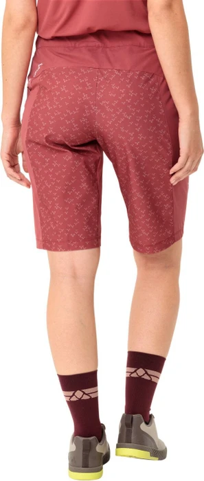 Vaude Ledro Print Shorts Fahrradhose kurz brick (Damen)