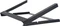 SilverStone 19" Open Frame Rack, RK06U-OF 6HE, Universalgestell, schwarz, 330mm tief Vorschaubild