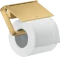 Hansgrohe AXOR Universal Softsquare Toilettenpapierhalter mit Deckel brushed gold optic Vorschaubild