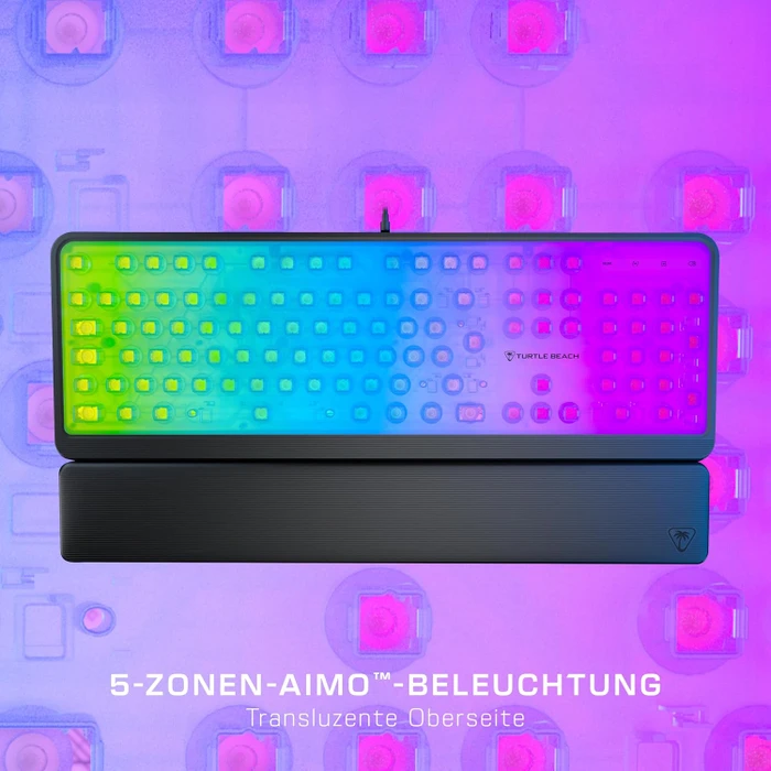 Turtle Beach Magma Gaming Keyboard, schwarz, LEDs RGB, USB, DE
