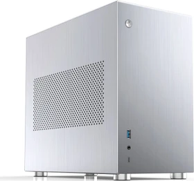Jonsbo V10, silber, Mini-ITX