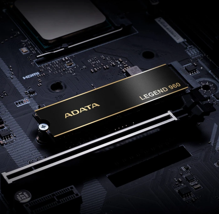 ADATA LEGEND 960 2TB, M.2 2280 / M-Key / PCIe 4.0 x4, Kühlkörper