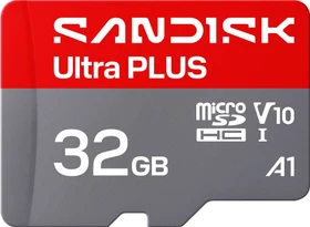 SanDisk Ultra PLUS R130 32GB Kit, UHS-I U1, A1, Class 10