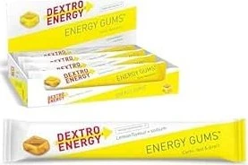 Dextro Energy Gums Lemon + Sodium 360g (8x 45g)