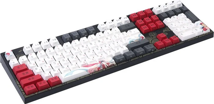 Varmilo VEA108, Beijing Opera, LEDs weiß, MX SILENT RED, USB, US