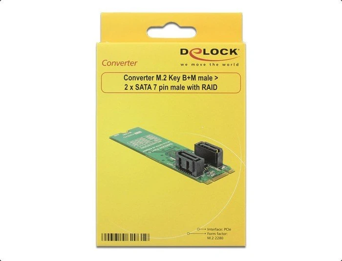 DeLOCK M.2 SATA -> SATA