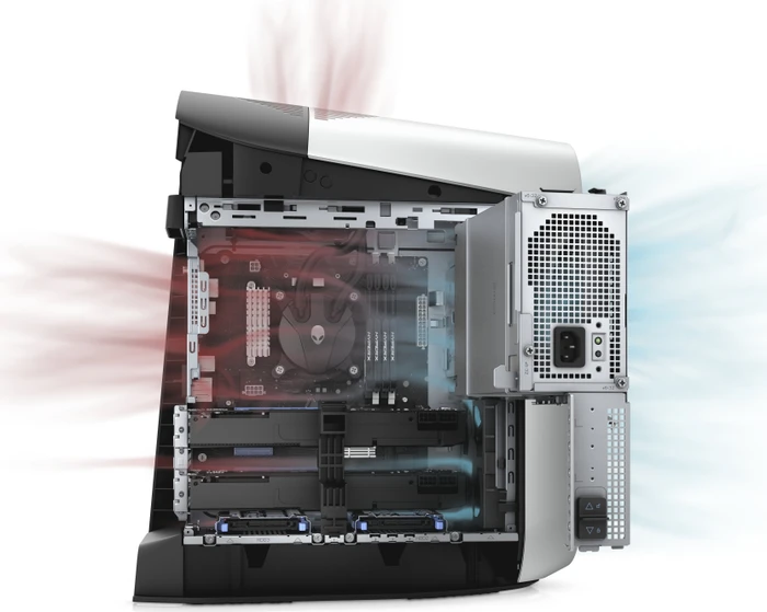 Dell Alienware Aurora R10, Lunar Light, Ryzen 9 5900X, 32GB RAM, 512GB SSD, 1TB HDD, GeForce RTX 3080