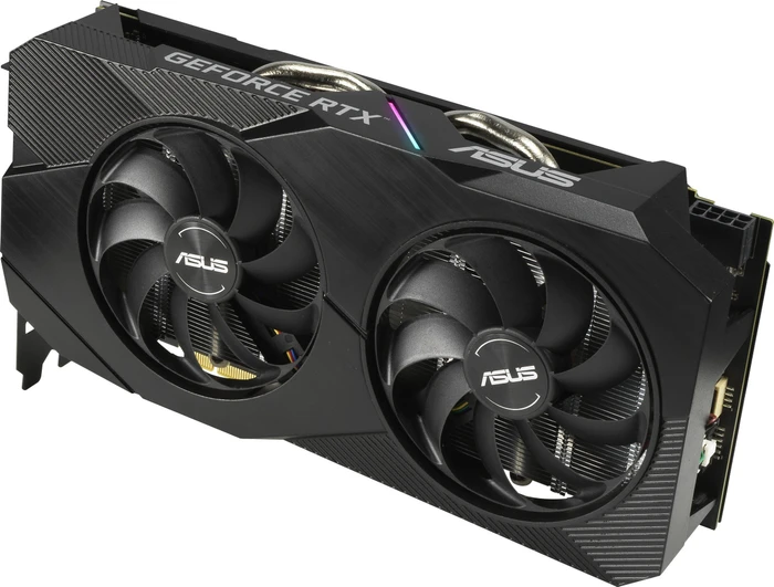ASUS Dual GeForce RTX 2060 EVO, DUAL-RTX2060-12G-EVO, 12GB GDDR6, DVI, 2x HDMI, DP