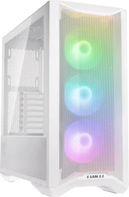 Lian Li LANCOOL II Mesh C RGB Snow Edition, weiß, Glasfenster