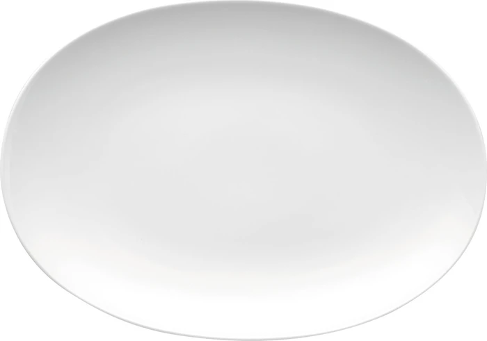 Thomas Medaillon Platte 32.6cm white