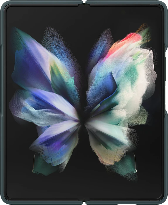 Samsung Silicone Cover für Galaxy Z Fold 3 5G grün
