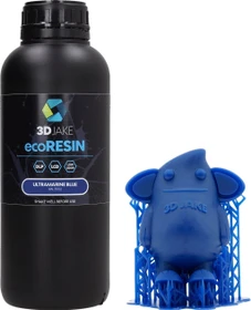 3DJake ecoResin Transparent, Blau, 1.00kg