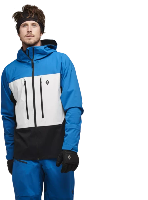 Black Diamond Dawn Patrol Hybrid Shell Funktionsjacke kingfisher/white/black (Herren)
