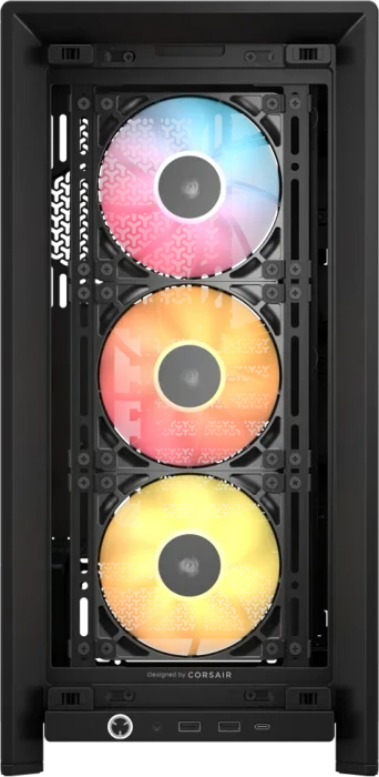 Corsair Frame 4000D RS ARGB, schwarz, Glasfenster