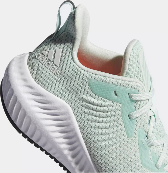 adidas Alphabounce+ dash green/green tint/cloud white (Damen)
