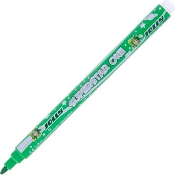 Jolly Superstar One Fasermaler hellgrün, Etui