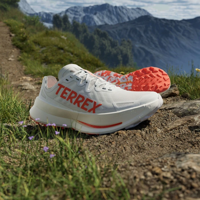 adidas Terrex Agravic Speed Ultra cloud white/impact orange/dash grey (Herren)