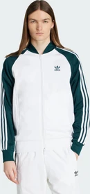 adidas Adicolor Classics SST Originals Trainingsjacke white/aurora ivy (Herren)