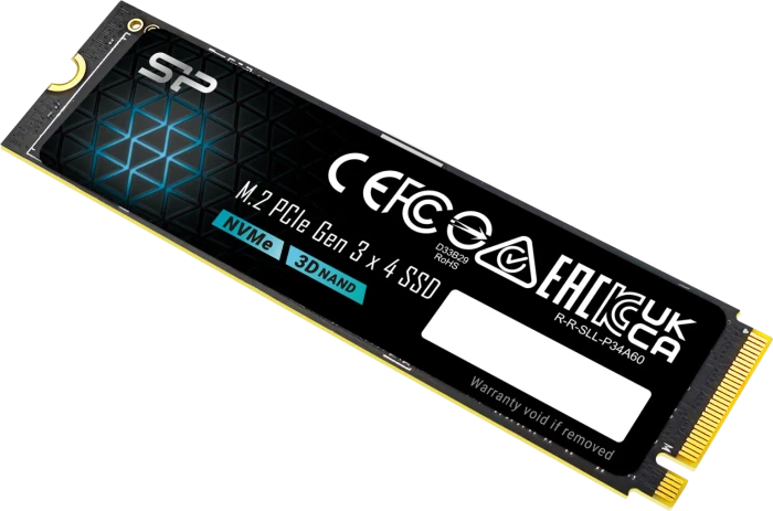 Silicon Power P34A60 128GB, M.2 2280 / M-Key / PCIe 3.0 x4