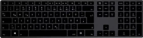 Matias Wireless USB-C Aluminum Keyboard for PC, schwarz, USB, DE (FK418PCDCBB-DE)