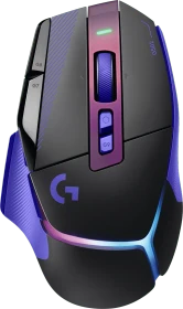 Logitech G502 X Plus, schwarz/violett, USB