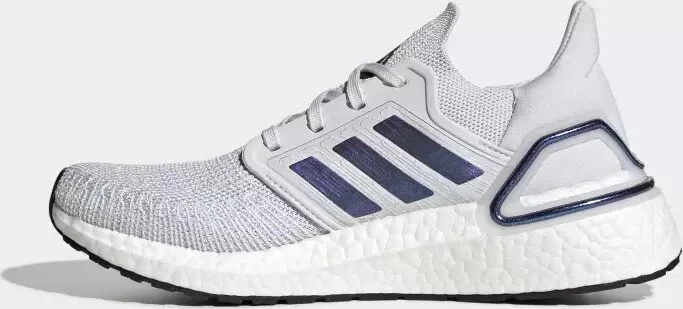 adidas Ultraboost 20 dash grey/boost blue violet met./core black (Damen)