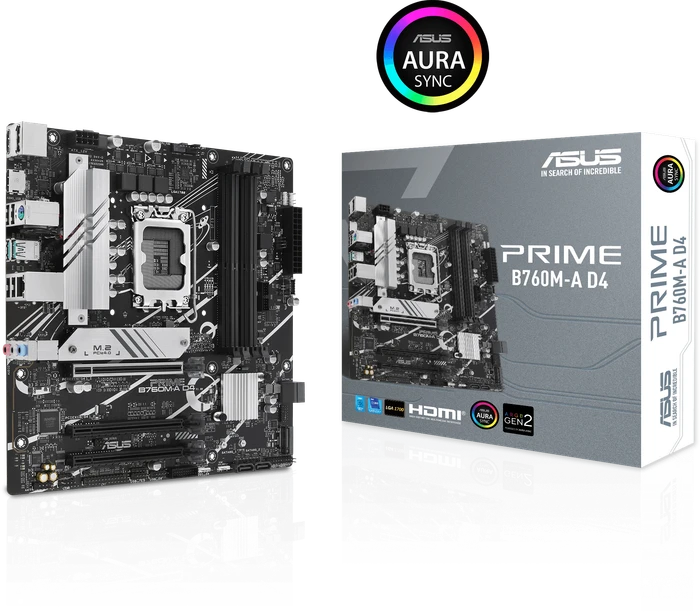 ASUS Prime B760M-A D4 (Intel 1700)