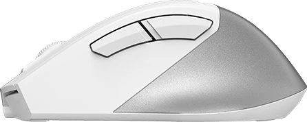 A4Tech FSTYLER FB45CS Air2 Dual Mode Silent Mouse, Silver White, USB/Bluetooth