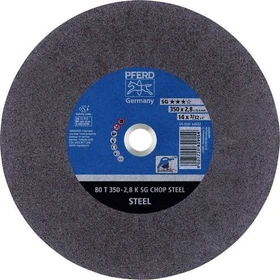 Pferd 80 T 350-2.8 K SG CHOP STEEL/25.4 Trennscheibe, 350x2.8x25.4mm, 10 Stück