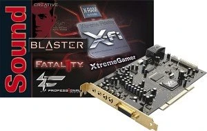 Creative Sound Blaster X-Fi XtremeGamer Fatal1ty Professional Series, PCI