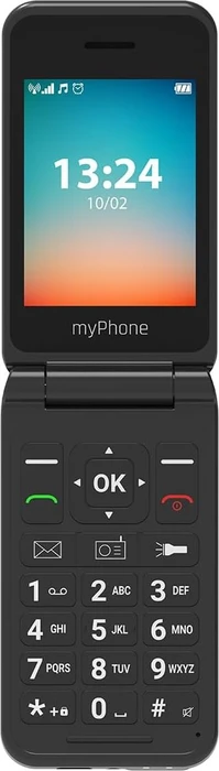 myPhone Flip LTE schwarz/blau
