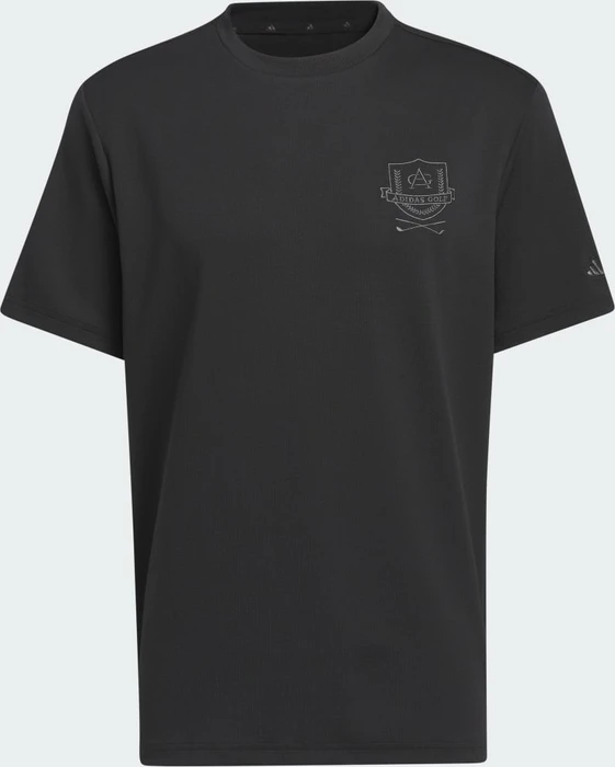 adidas Go-To Mock T-Shirt kurzarm schwarz (Herren)