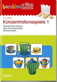 bambino LÜK Wahrnehmung und Konzentration Konzentrationsspiele 1