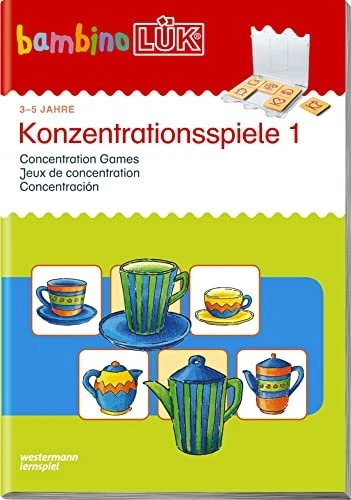 bambino LÜK Wahrnehmung und Konzentration Konzentrationsspiele 1