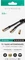 Vivanco Antennen-Kabel mit Nylonummantelung, Koax-Stecker - Koax-Kupplung, 120dB, 3m, schwarz Vorschaubild