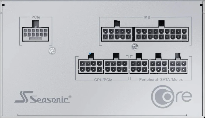 Seasonic Core GX White ATX 3 (2024) GX-650 650W, ATX 3.1