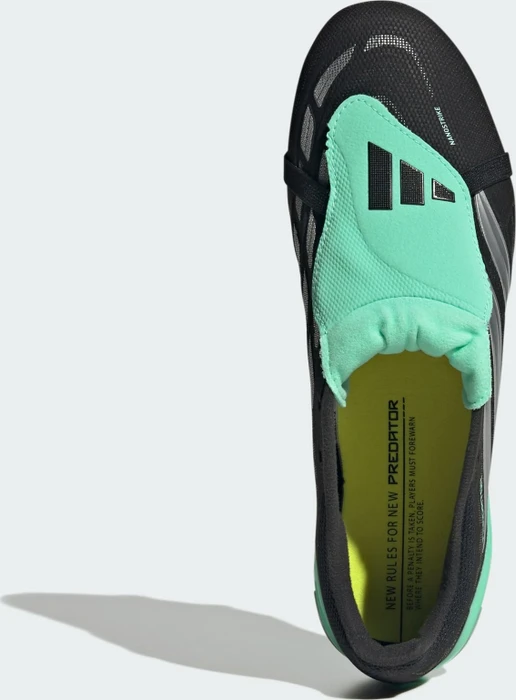 adidas Predator League Fold-Over Tongue FG core black/silver metallic/pulse mint