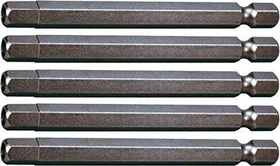 KS Tools Classic Innensechskant Bit 1/4", 6x75mm, 5 Stück