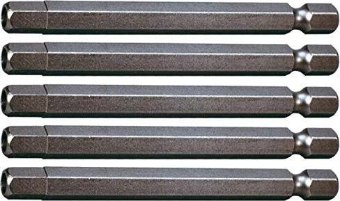 KS Tools Classic Innensechskant Bit 1/4", 6x75mm, 5 Stück