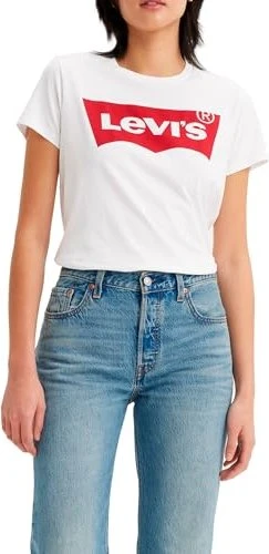 Levi's The Perfect T-Shirt kurzarm weiß (Damen)
