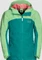 Jack Wolfskin Saana Funktionsjacke green ocean (Junior) Vorschaubild
