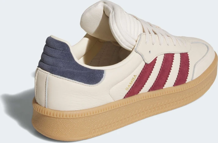 adidas Samba XLG wonder white/shadow red/gold metallic