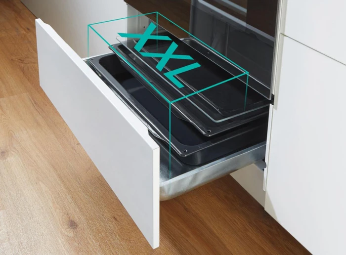 Gorenje GEC6C40WD Elektroherd mit Glaskeramik-Kochfeld