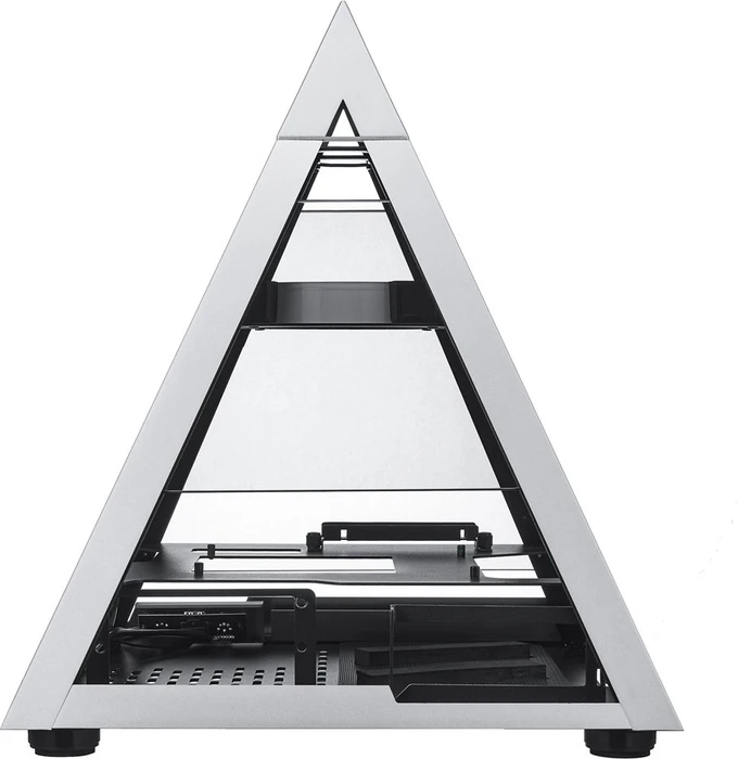 AZZA Pyramid Mini 806, Glasfenster, Mini-ITX