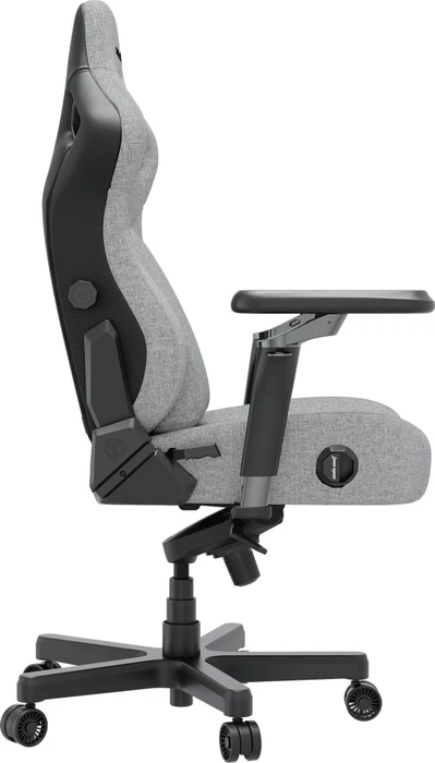 Anda Seat New Kaiser 4 / Kaiser 4 V2 Premium XL Gamingstuhl, Stoff grau