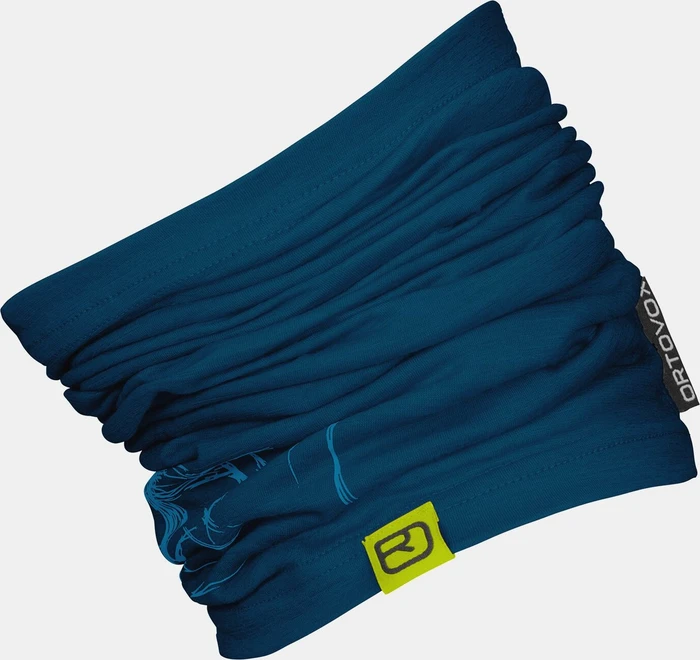 Ortovox 120 Tec Logo Schlauchtuch petrol blue