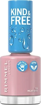 Rimmel Kind & Free Nagellack 154 Milky Bare, 8ml